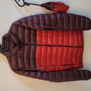 Uniqlo Two Tone Packable Down Puffer Jacket